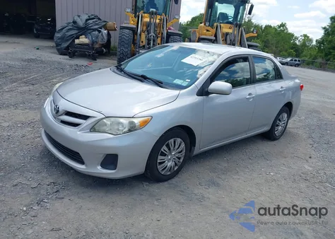 2011 Toyota Corolla Le из США, поврежденный, VIN 2T1BU4EE6BC715401